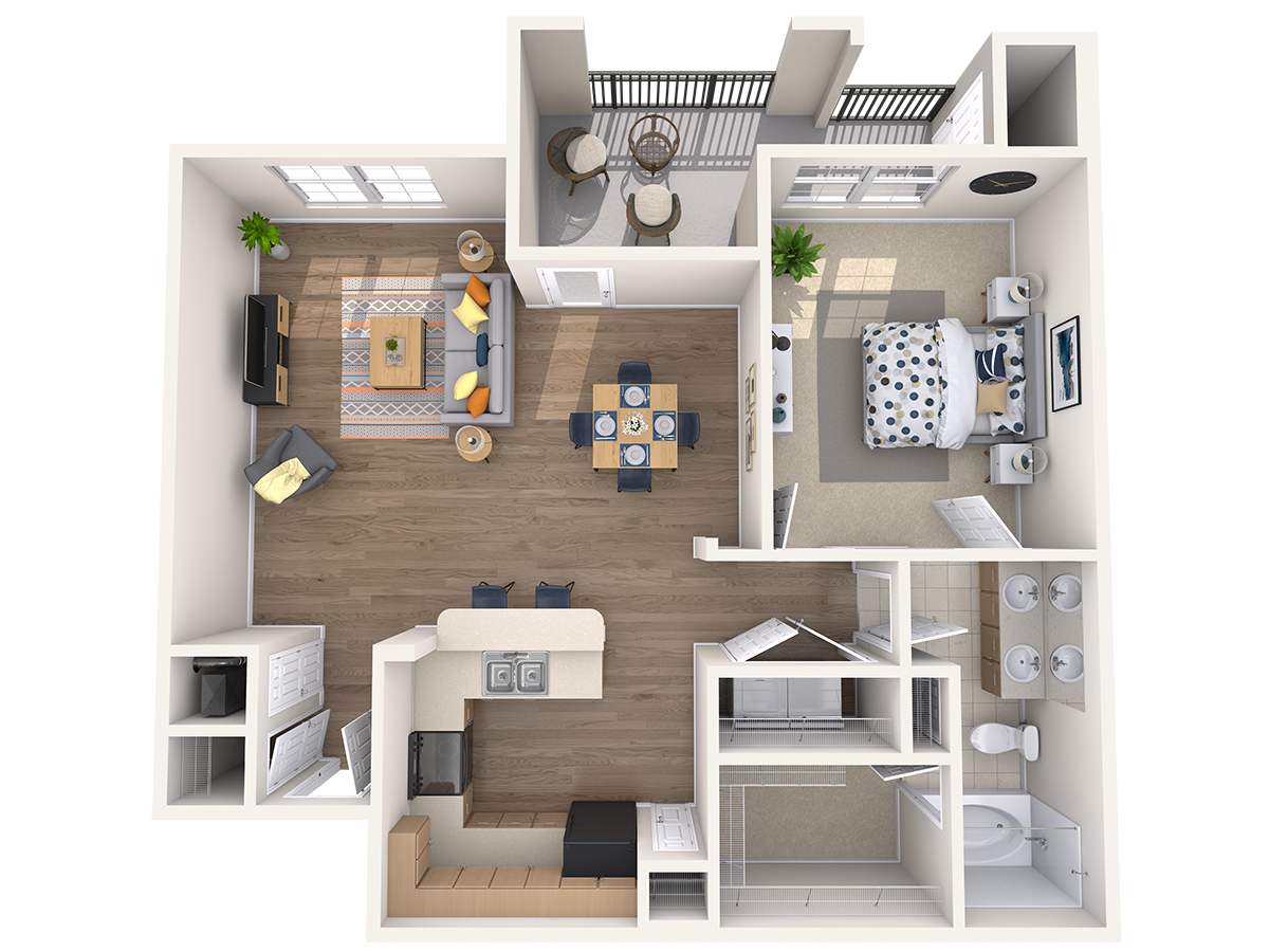 a6 one bed one bath tacara steiner ranch a6 floor plan one bed one bath